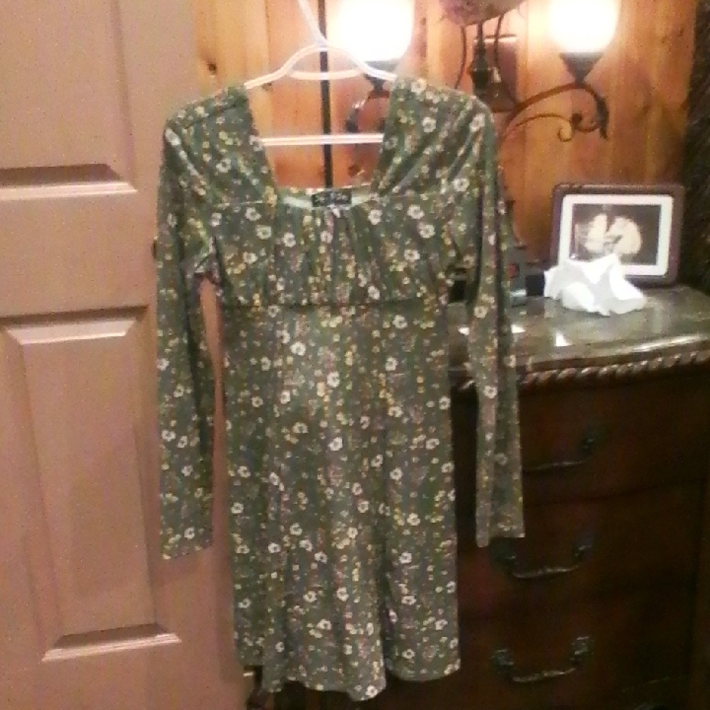 Floral Long Sleeve Dress